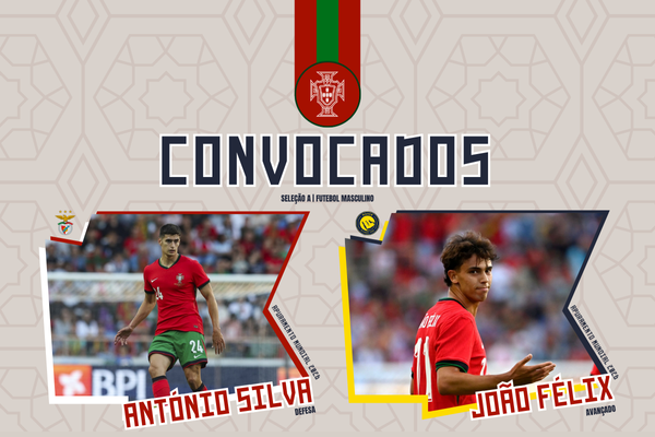 António Silva e João Félix convocados para a Seleção Nacional